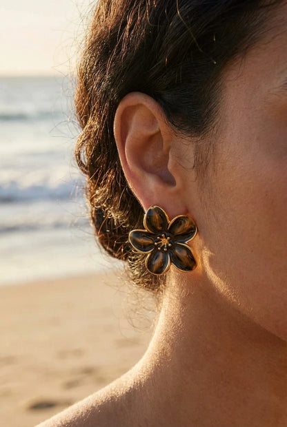 Boucles d’oreilles en acier inoxydable