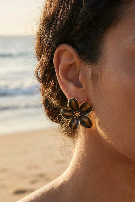 Boucles d’oreilles en acier inoxydable