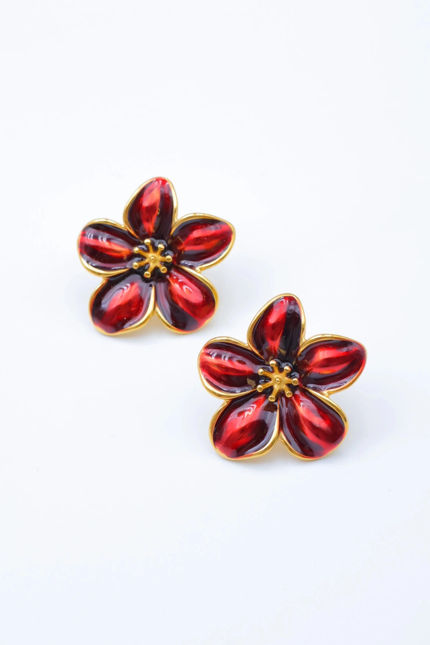 Boucles d’oreilles en acier inoxydable