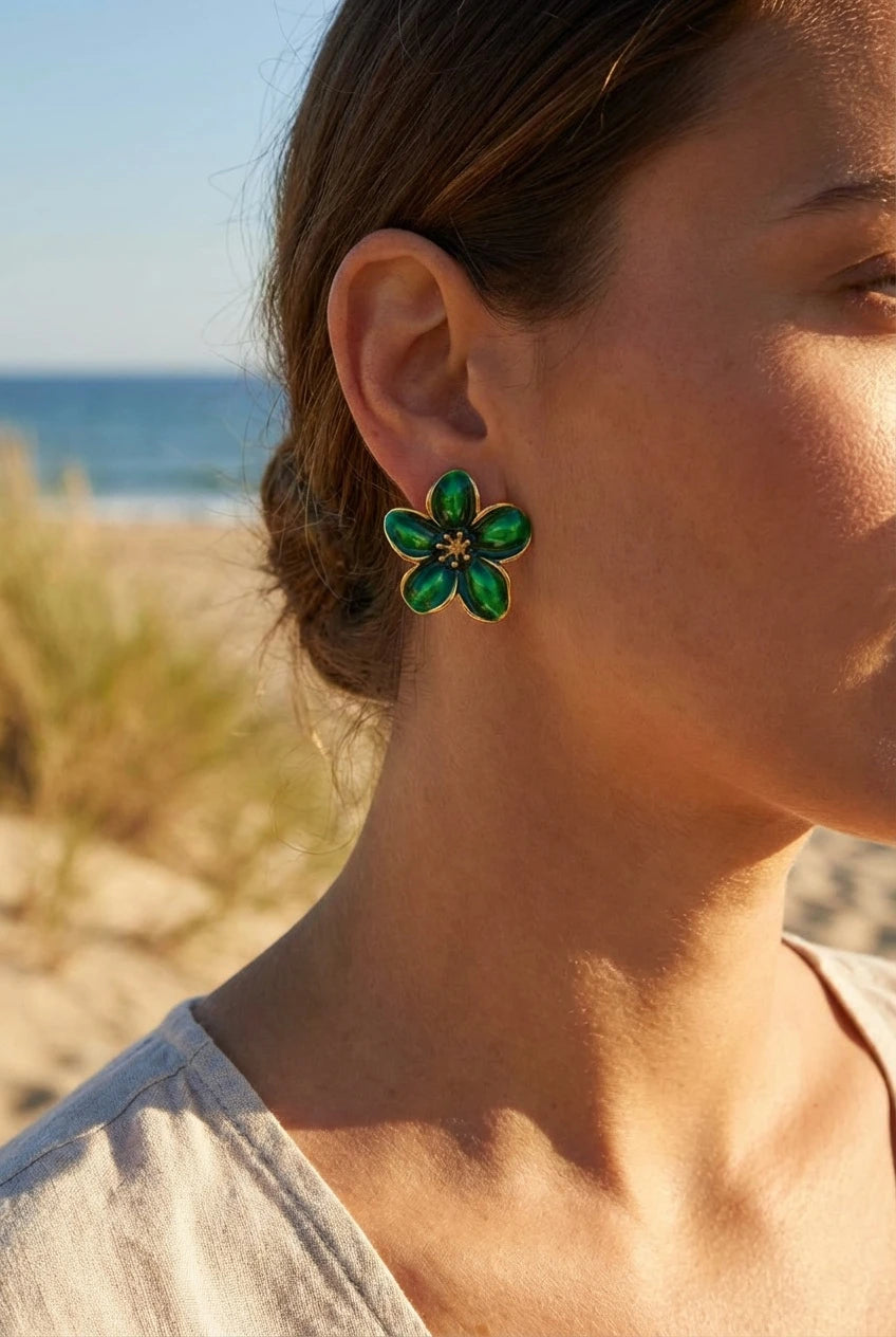 Boucles d’oreilles en acier inoxydable