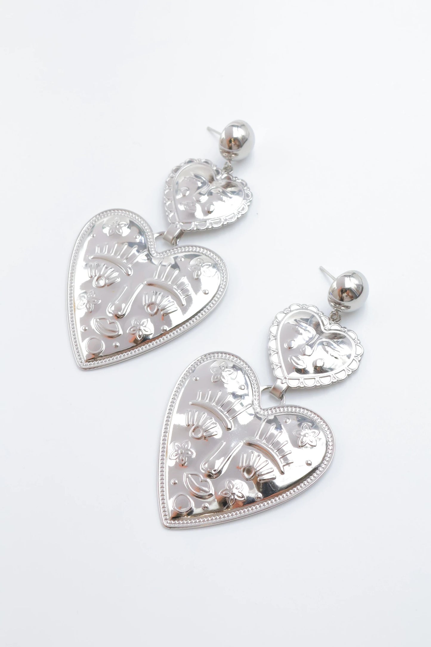Boucles d’oreilles en acier inoxydable