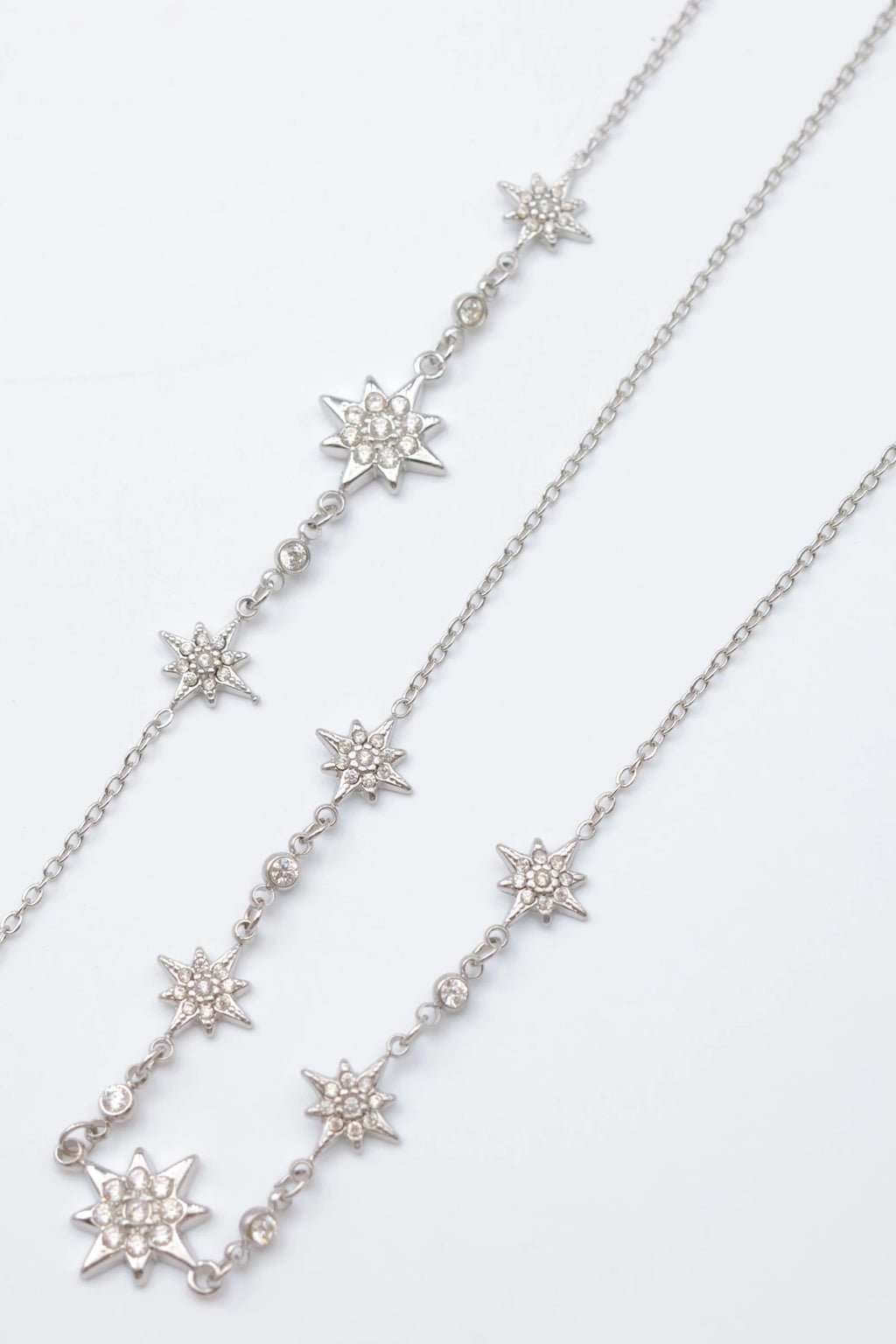 Parure de bijoux en acier inoxydable - ARGENT