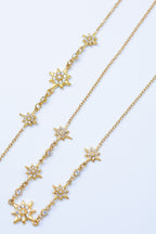 Parure de bijoux en acier inoxydable - DORÉ