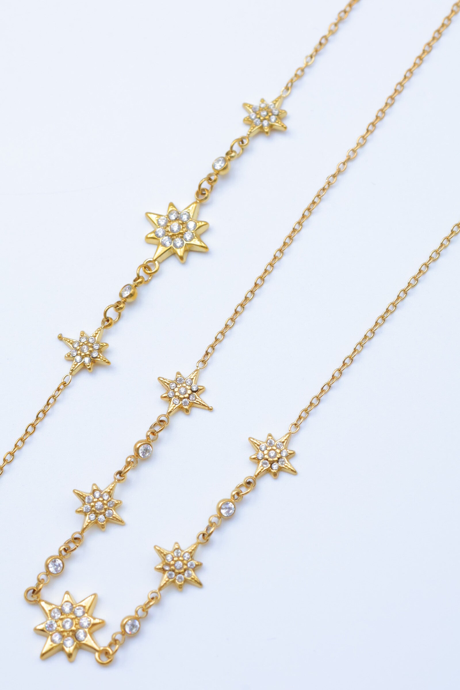 Parure de bijoux en acier inoxydable - DORÉ
