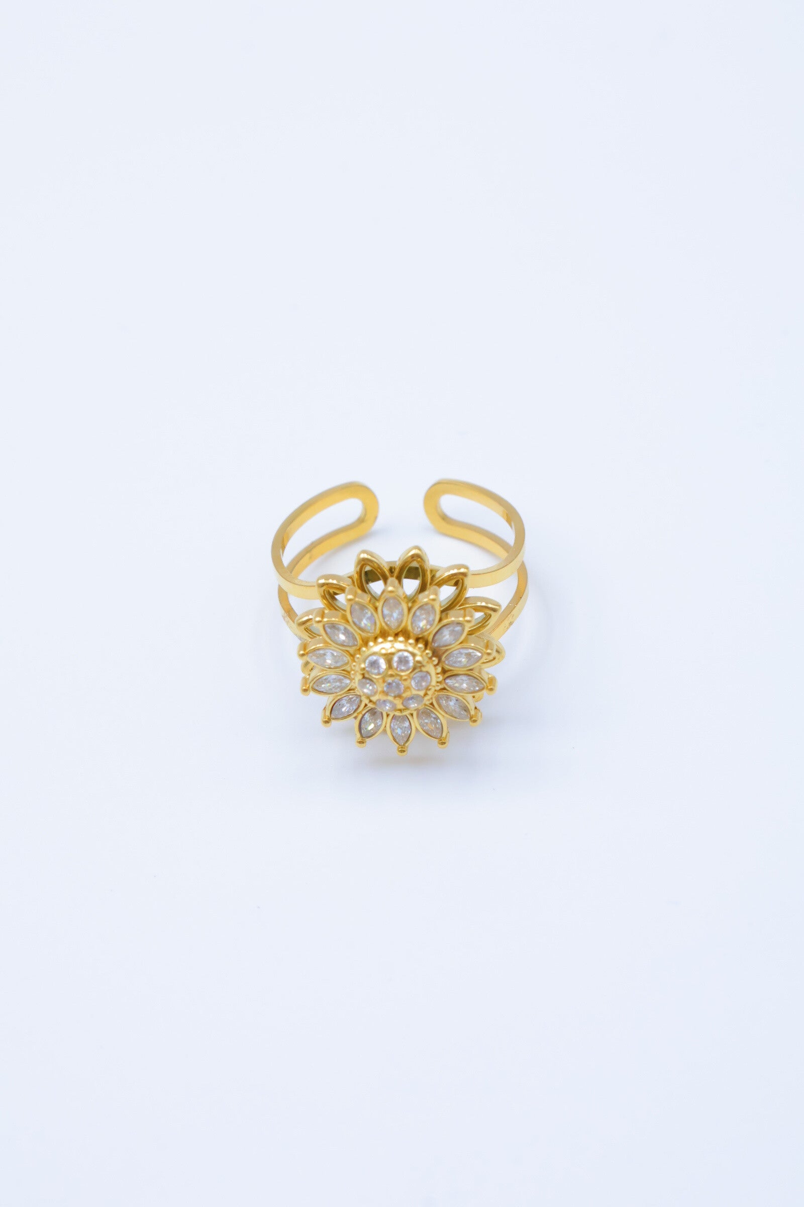 Bague ajustable en acier inoxydable - DORÉ