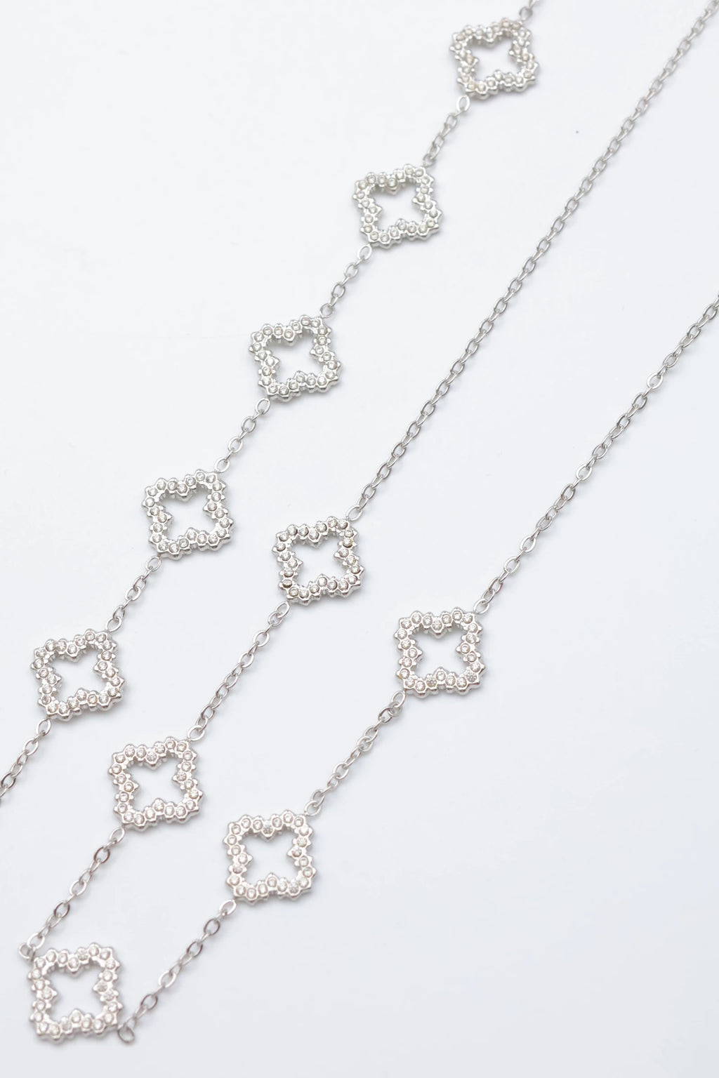 Parure de bijoux en acier inoxydable - ARGENT