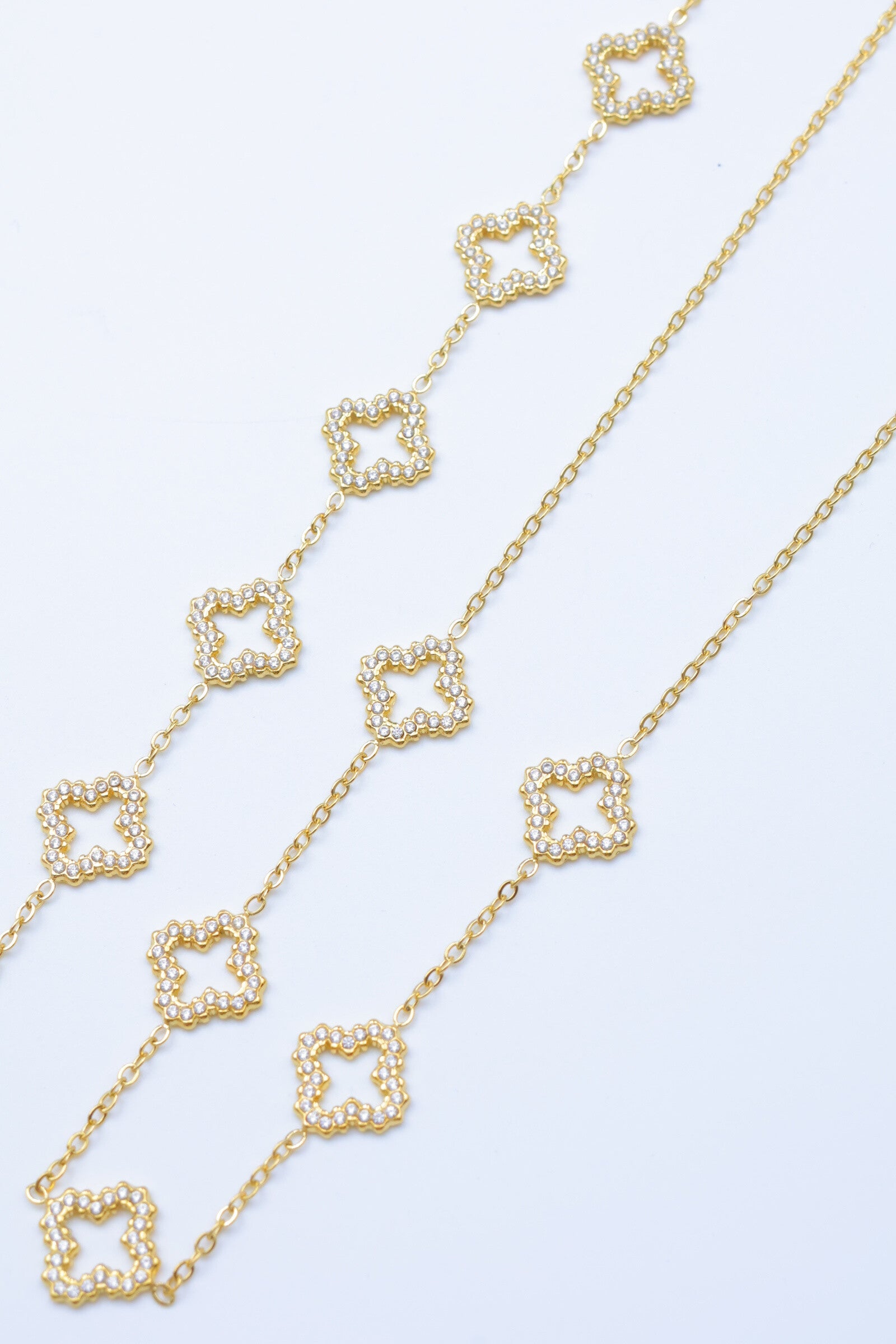 Parure de bijoux en acier inoxydable - DORÉ