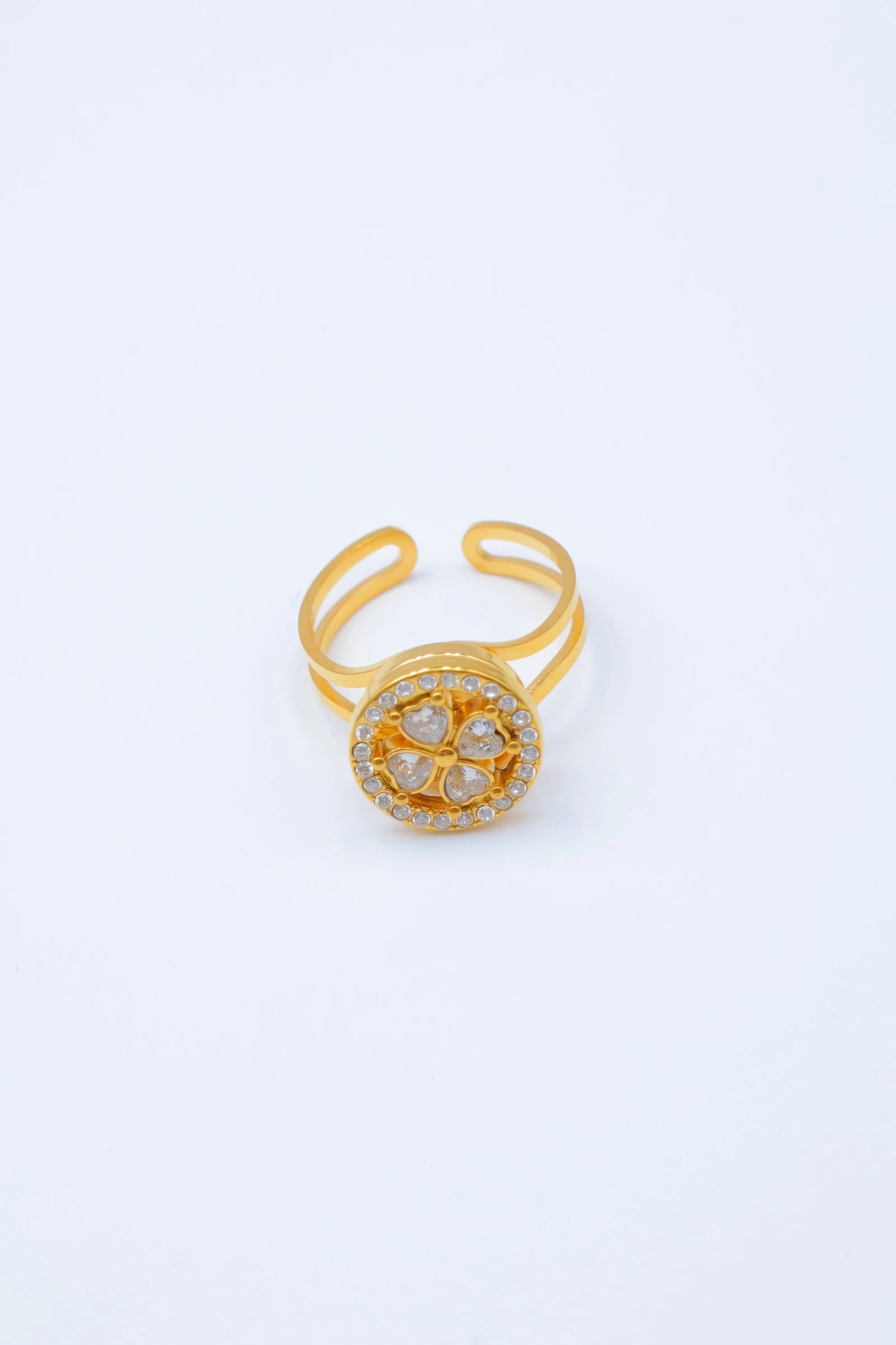 Bague ajustable en acier inoxydable - DORÉ