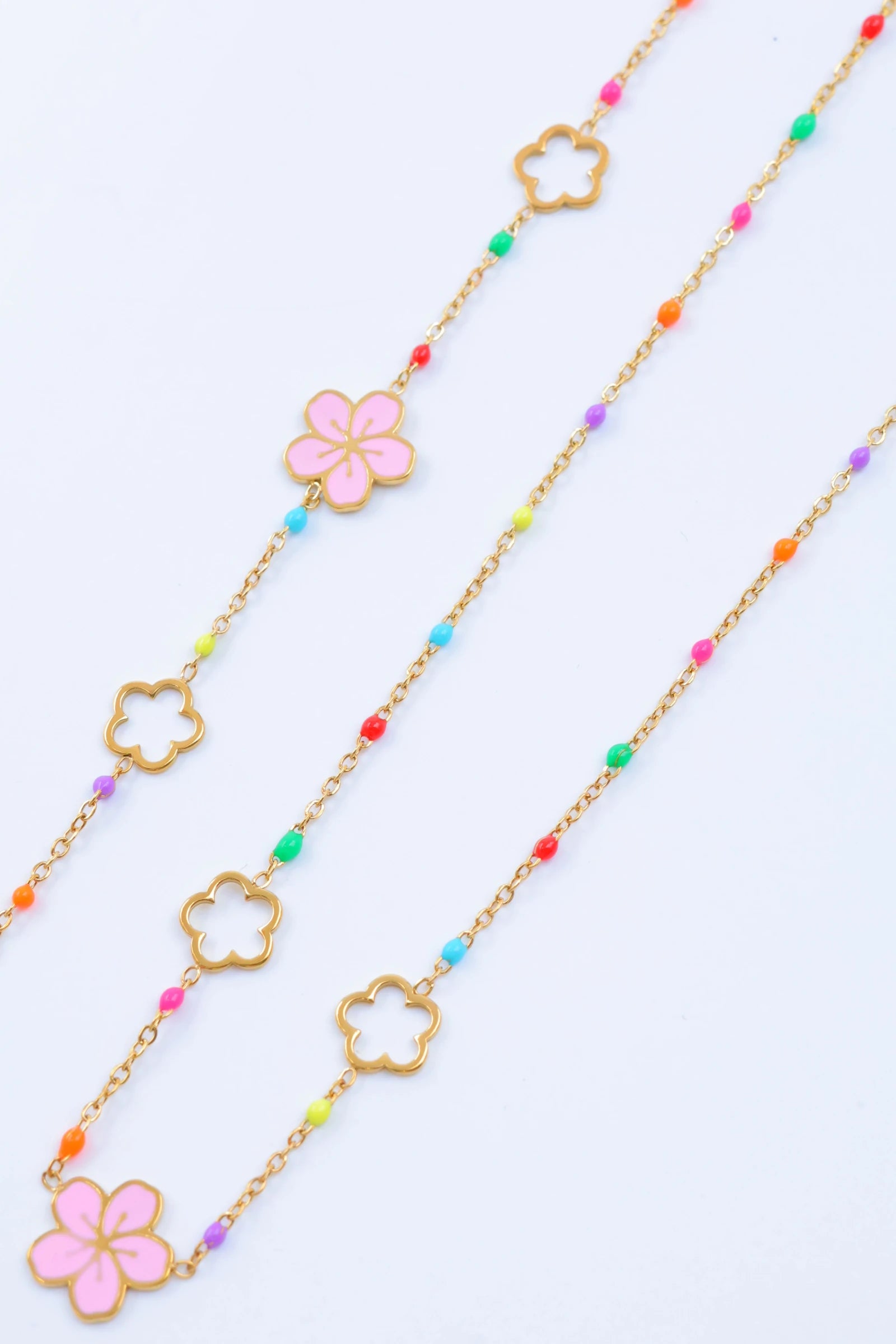 Parure de bijoux en acier inoxydable - MULTICOLORE