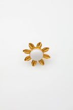 Bague ajustable en acier inoxydable - BLANC