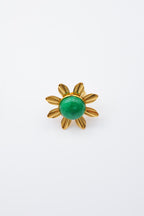 Bague ajustable en acier inoxydable - VERT