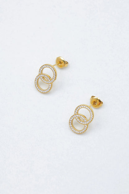 Boucles d’oreilles en acier inoxydable