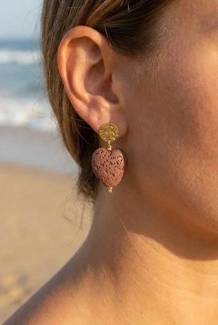Boucles d’oreilles en acier inoxydable