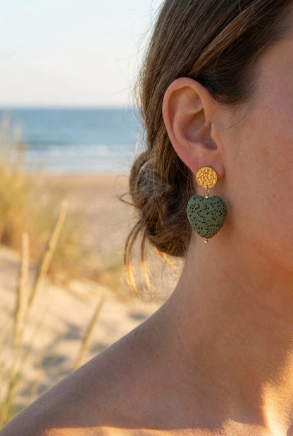 Boucles d’oreilles en acier inoxydable