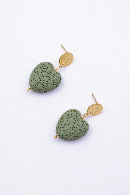 Boucles d’oreilles en acier inoxydable
