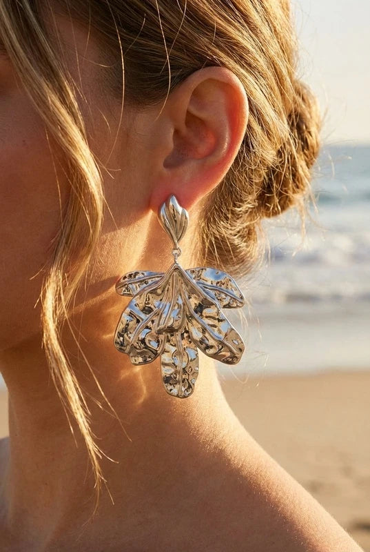Boucles d’oreilles en acier inoxydable