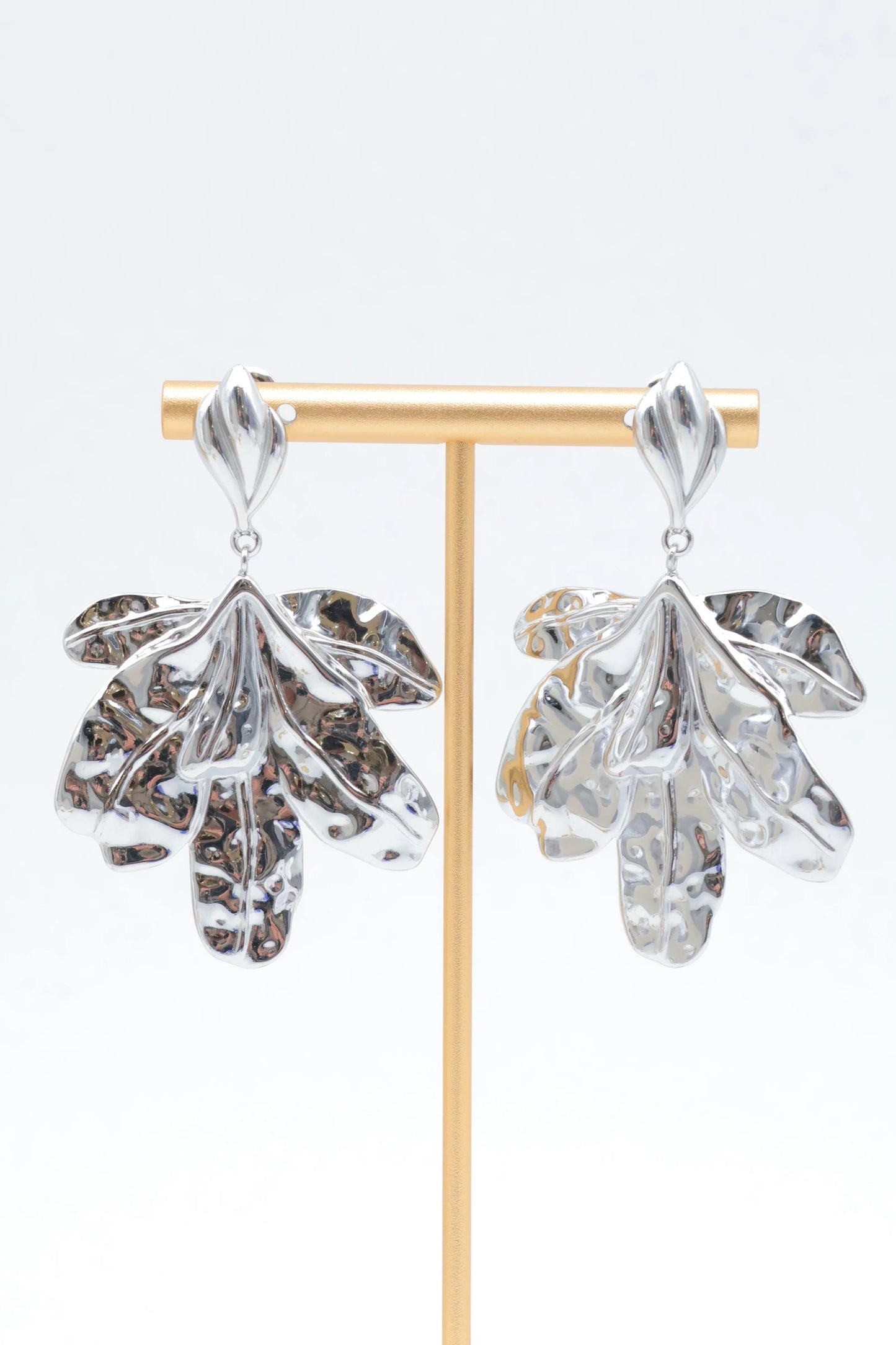 Boucles d’oreilles en acier inoxydable