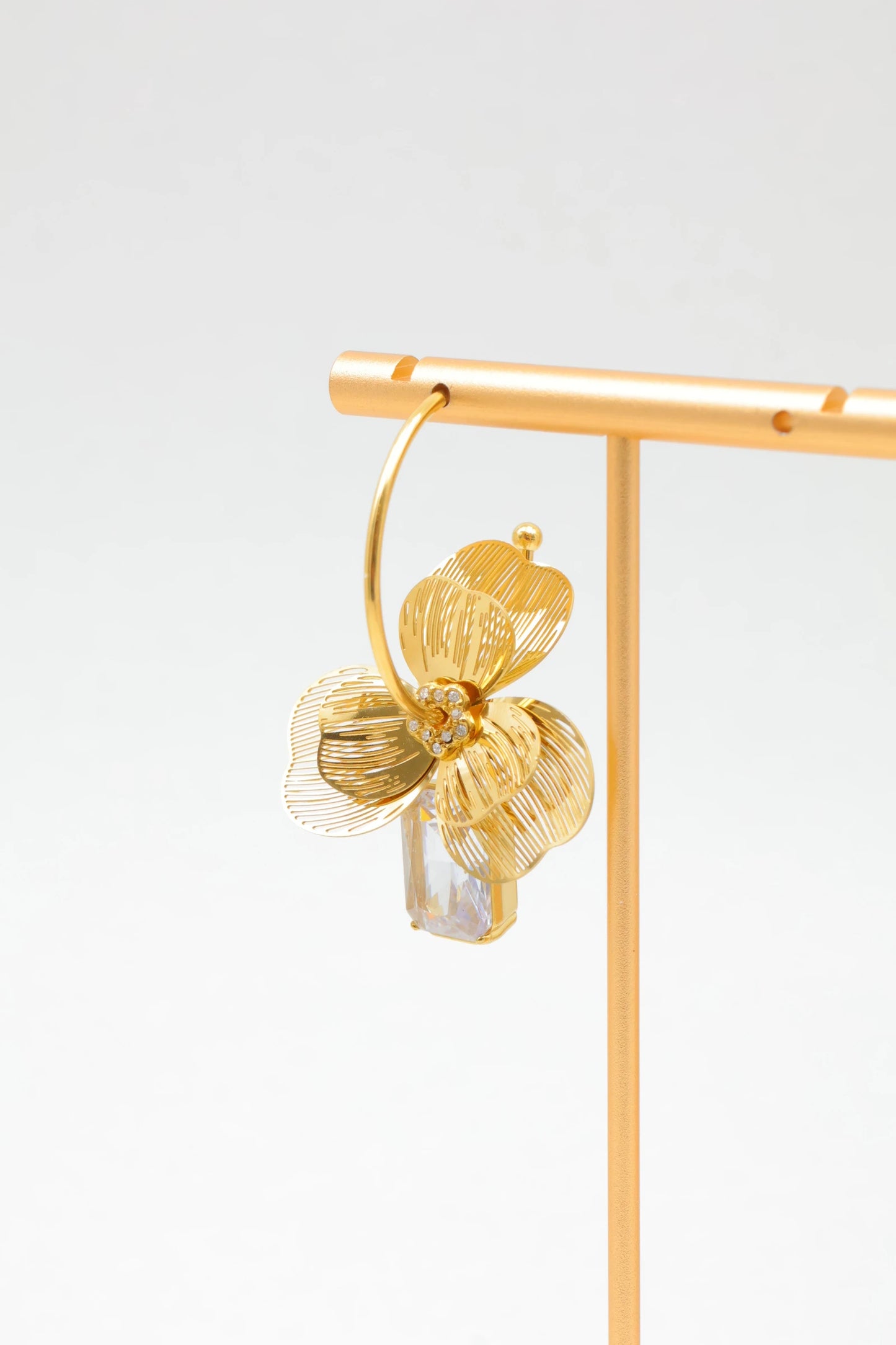 Boucles d’oreilles en acier inoxydable