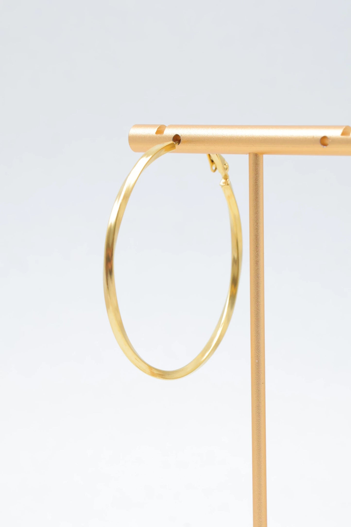 Boucles d’oreilles en acier inoxydable