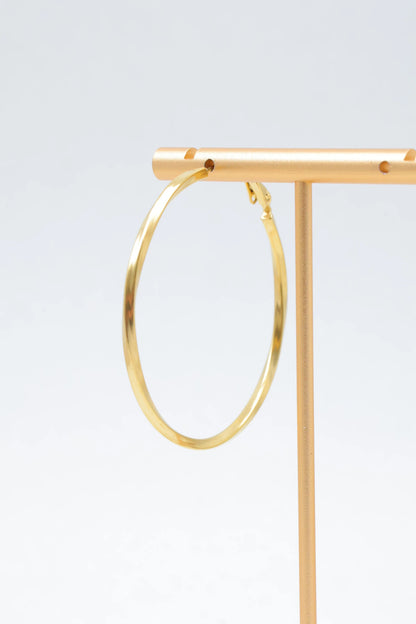 Boucles d’oreilles en acier inoxydable
