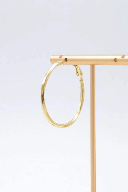Boucles d’oreilles en acier inoxydable