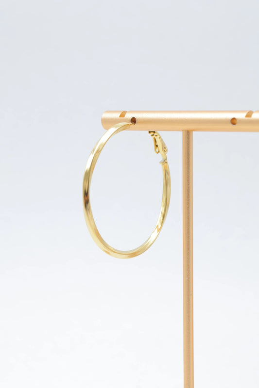 Boucles d’oreilles en acier inoxydable