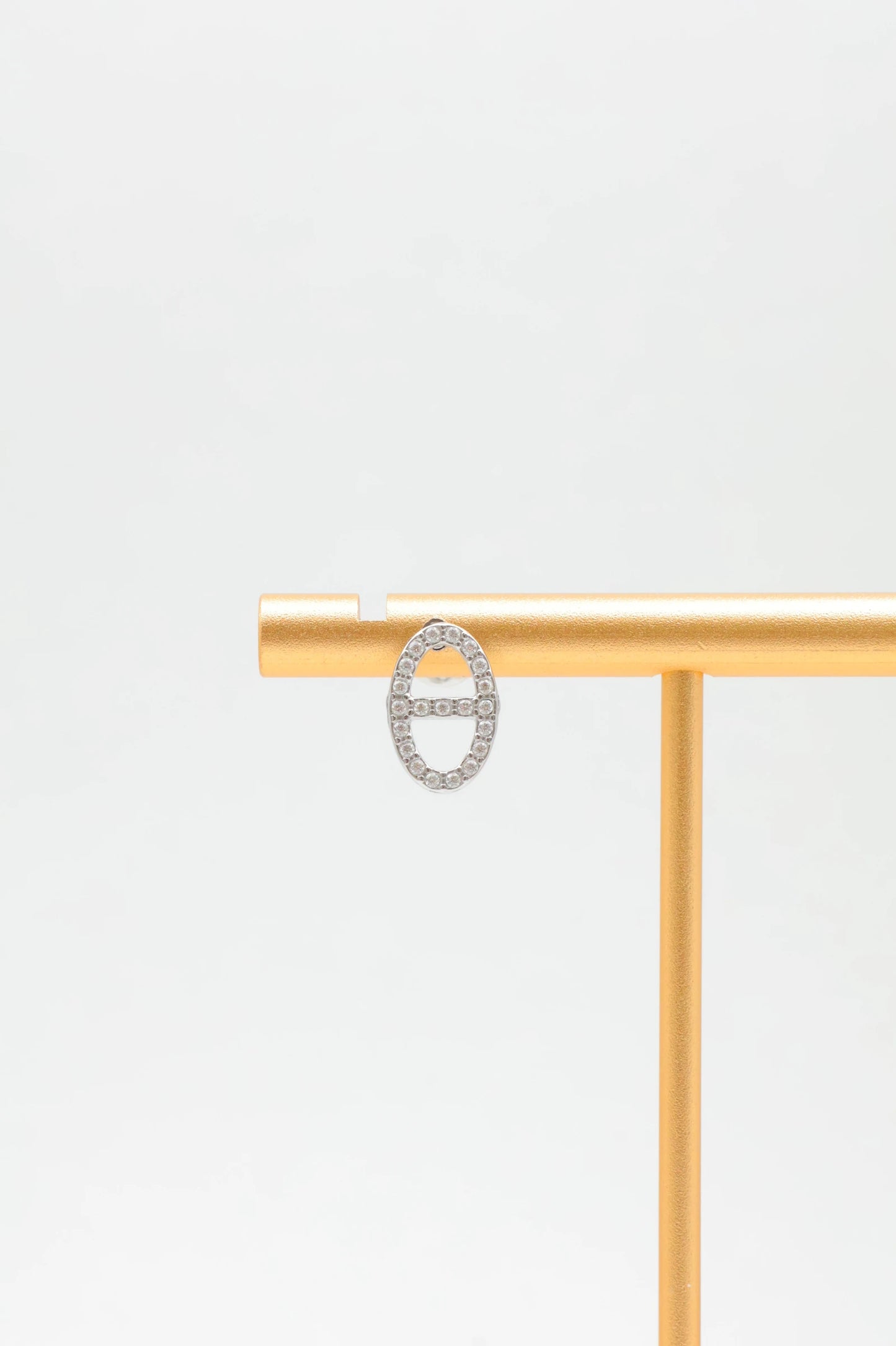 Boucles d’oreilles en acier inoxydable