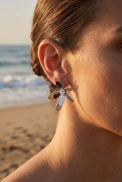 Boucles d’oreilles en acier inoxydable