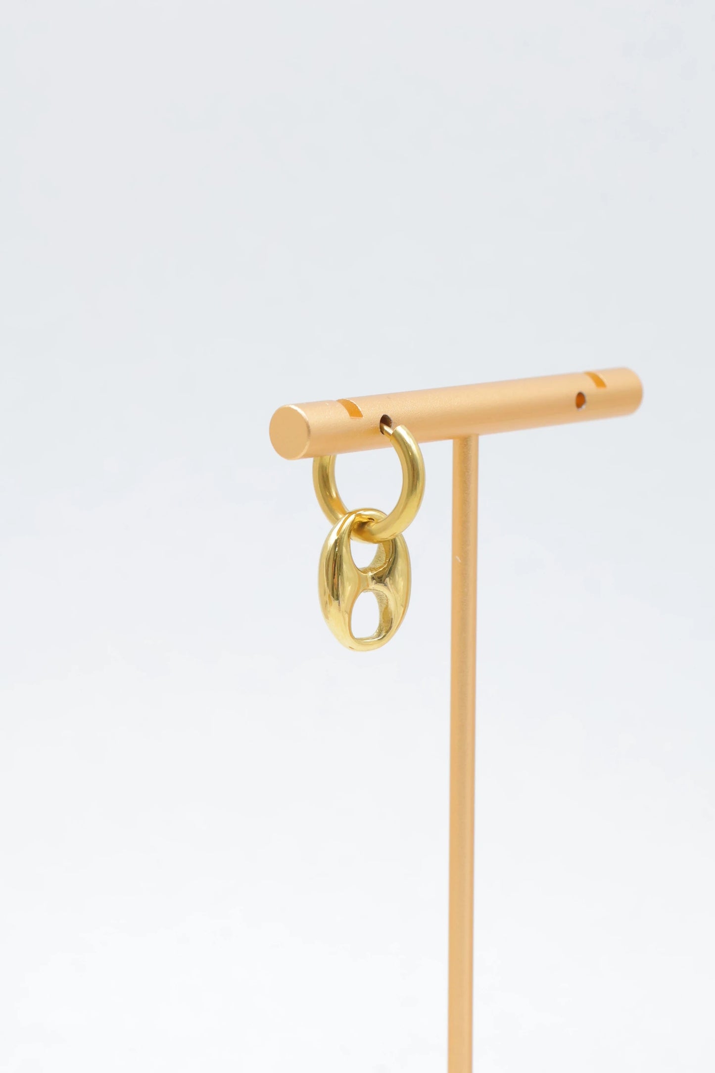 Boucles d’oreilles en acier inoxydable