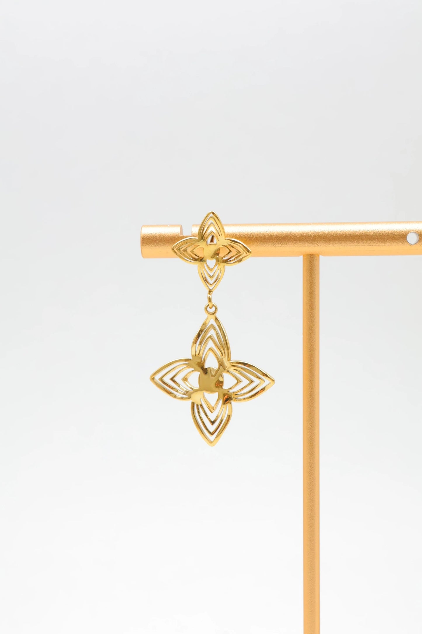 Boucles d’oreilles en acier inoxydable