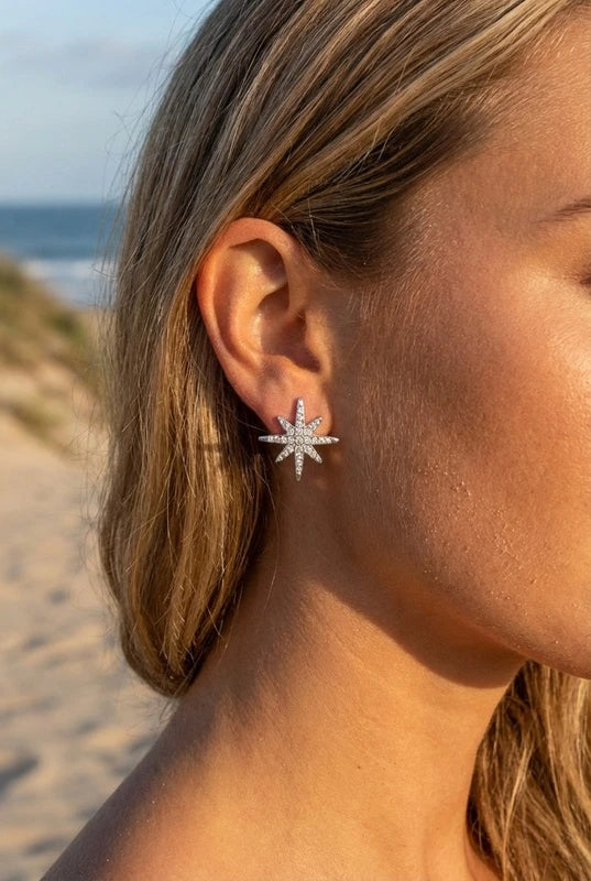 Boucles d’oreilles en acier inoxydable