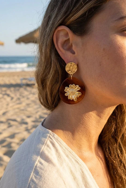 Boucles d’oreilles en acier inoxydable