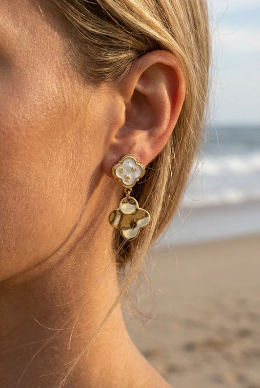 Boucles d’oreilles en acier inoxydable