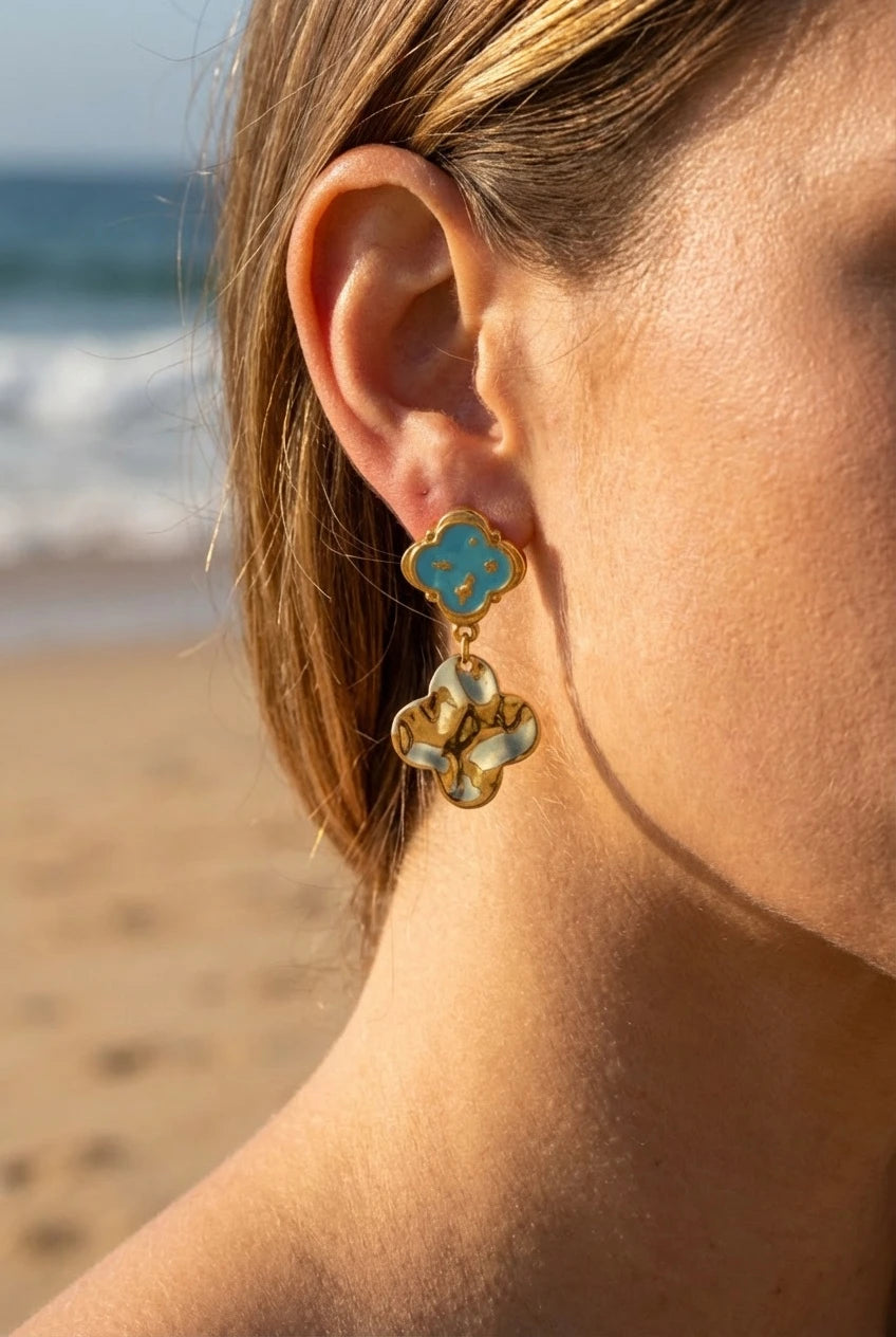 Boucles d’oreilles en acier inoxydable