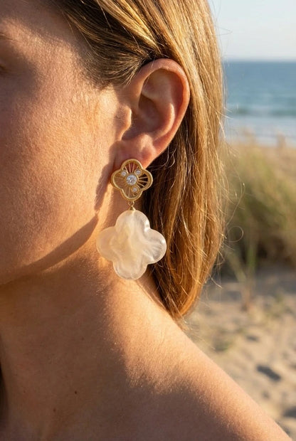 Boucles d’oreilles en acier inoxydable