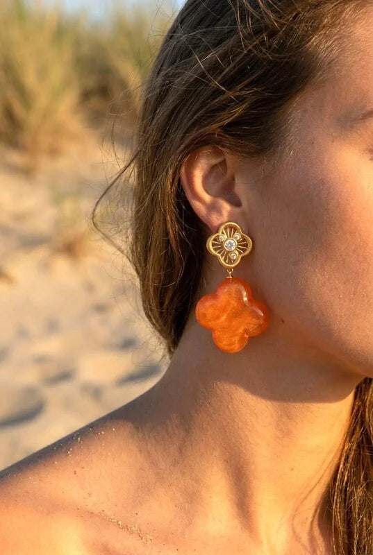 Boucles d’oreilles en acier inoxydable