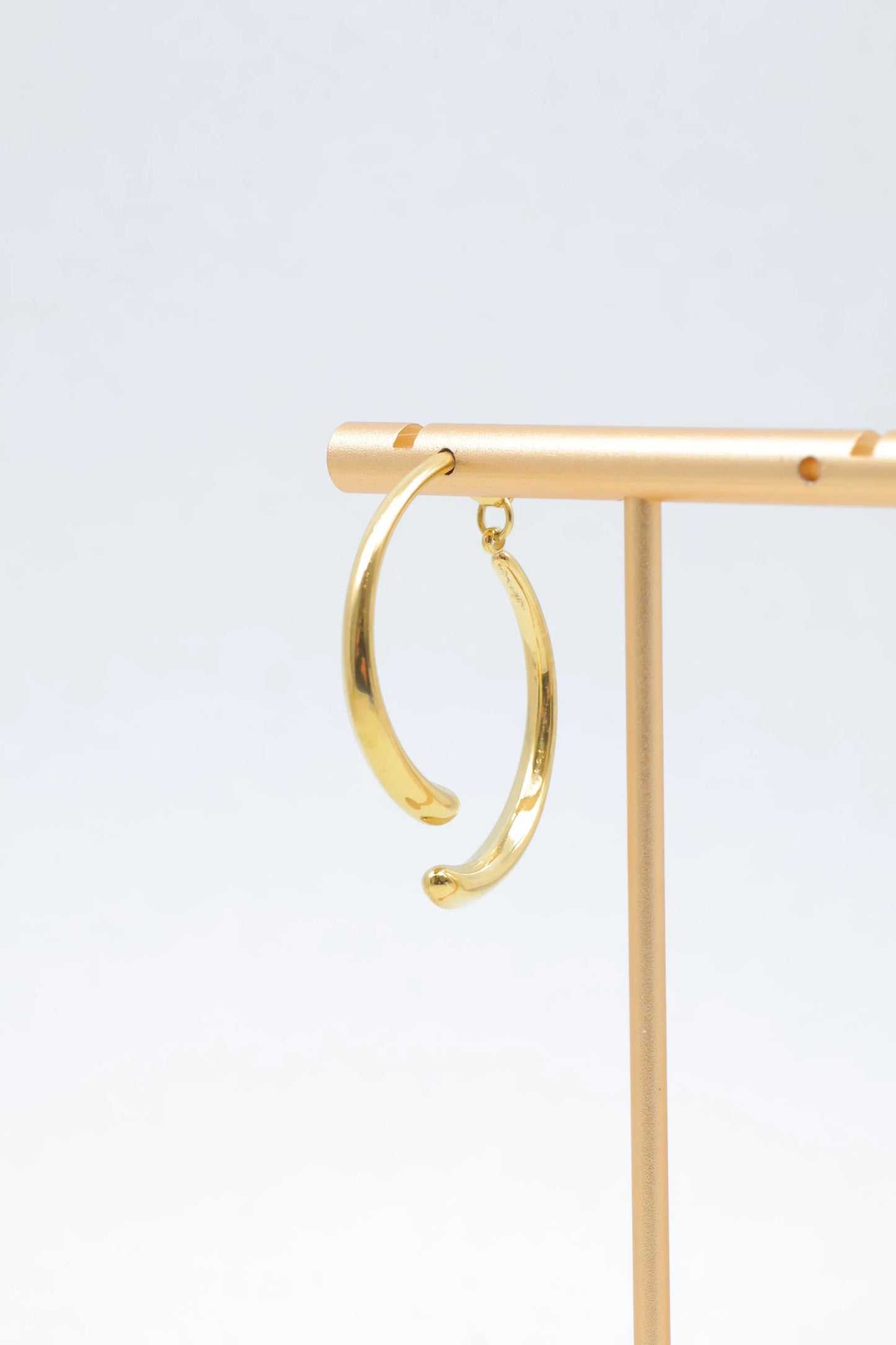 Boucles d’oreilles en acier inoxydable