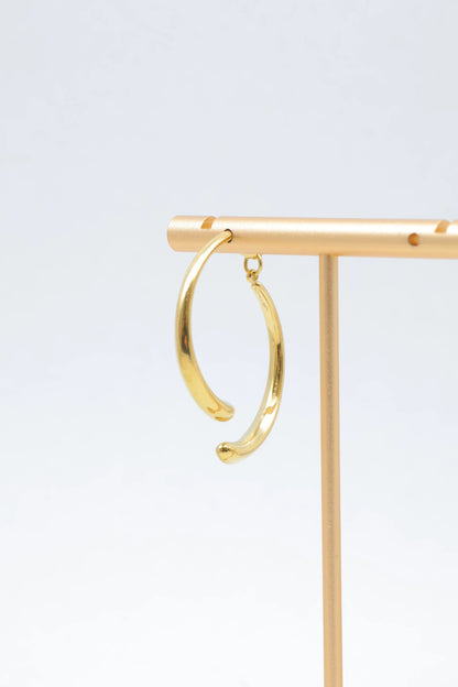 Boucles d’oreilles en acier inoxydable