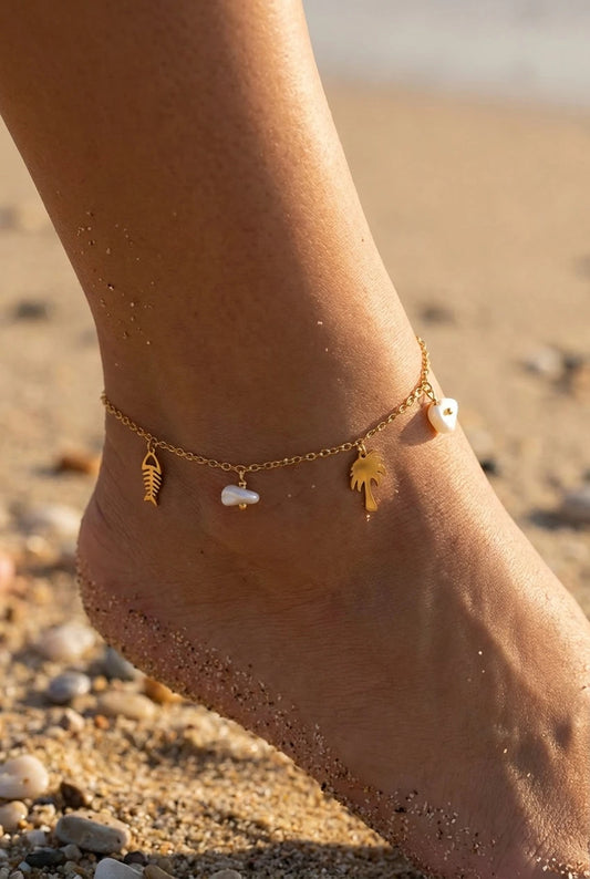 Chaînes de cheville en acier inoxydable