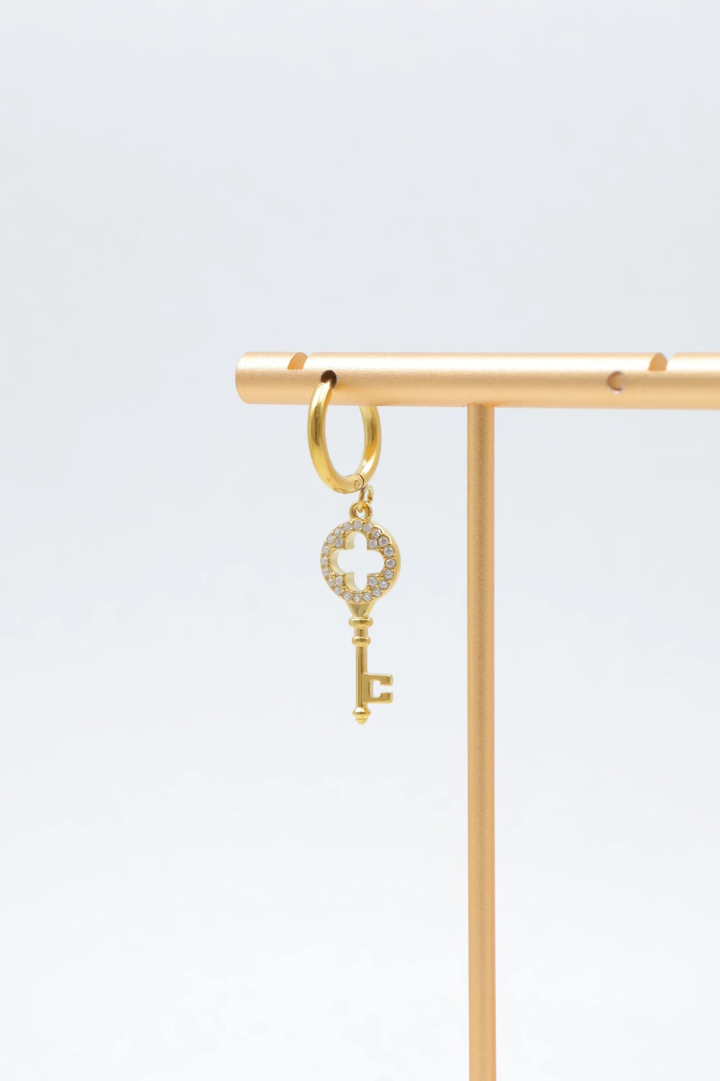 Boucles d’oreilles en acier inoxydable