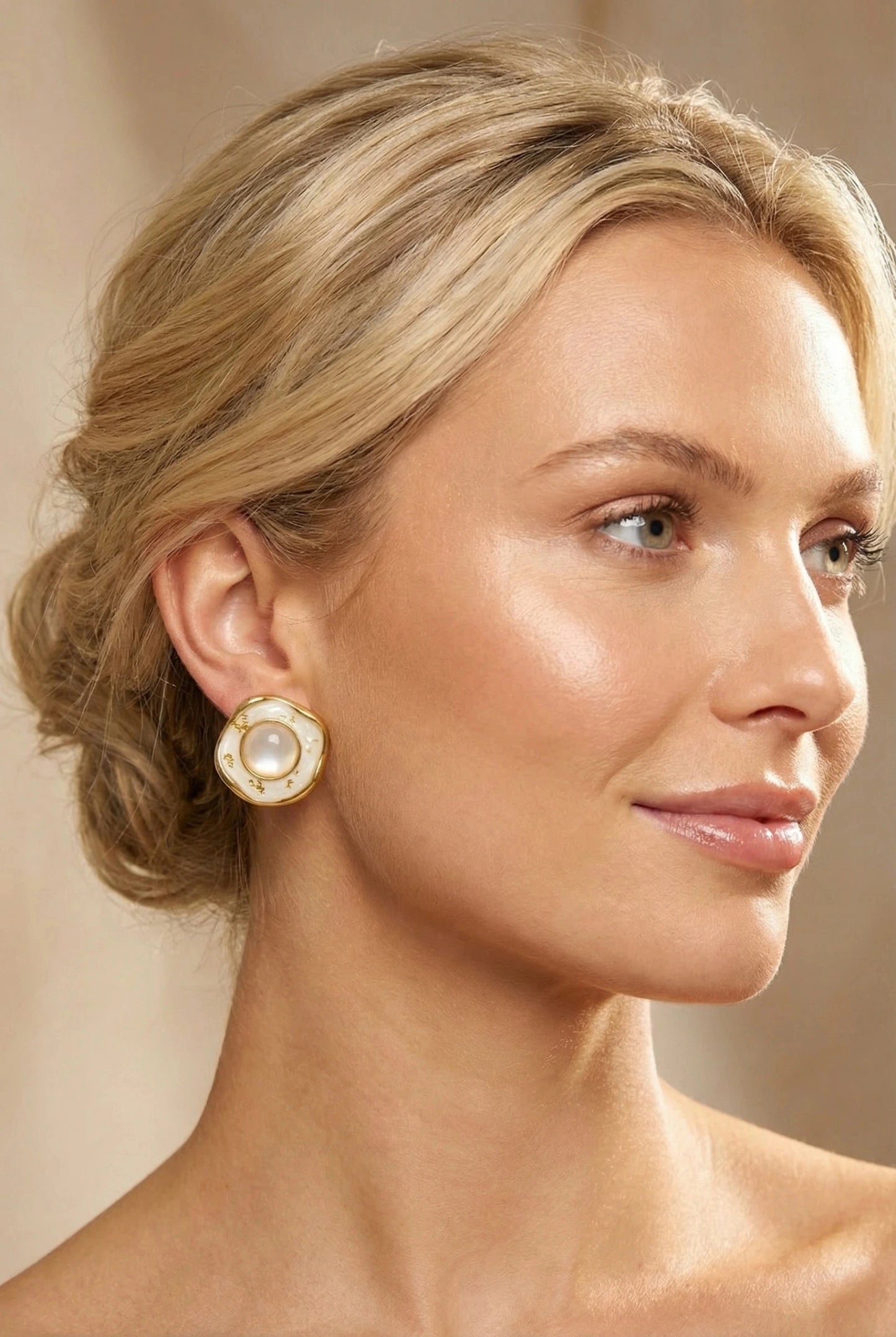 Boucles d’oreilles en acier inoxydable