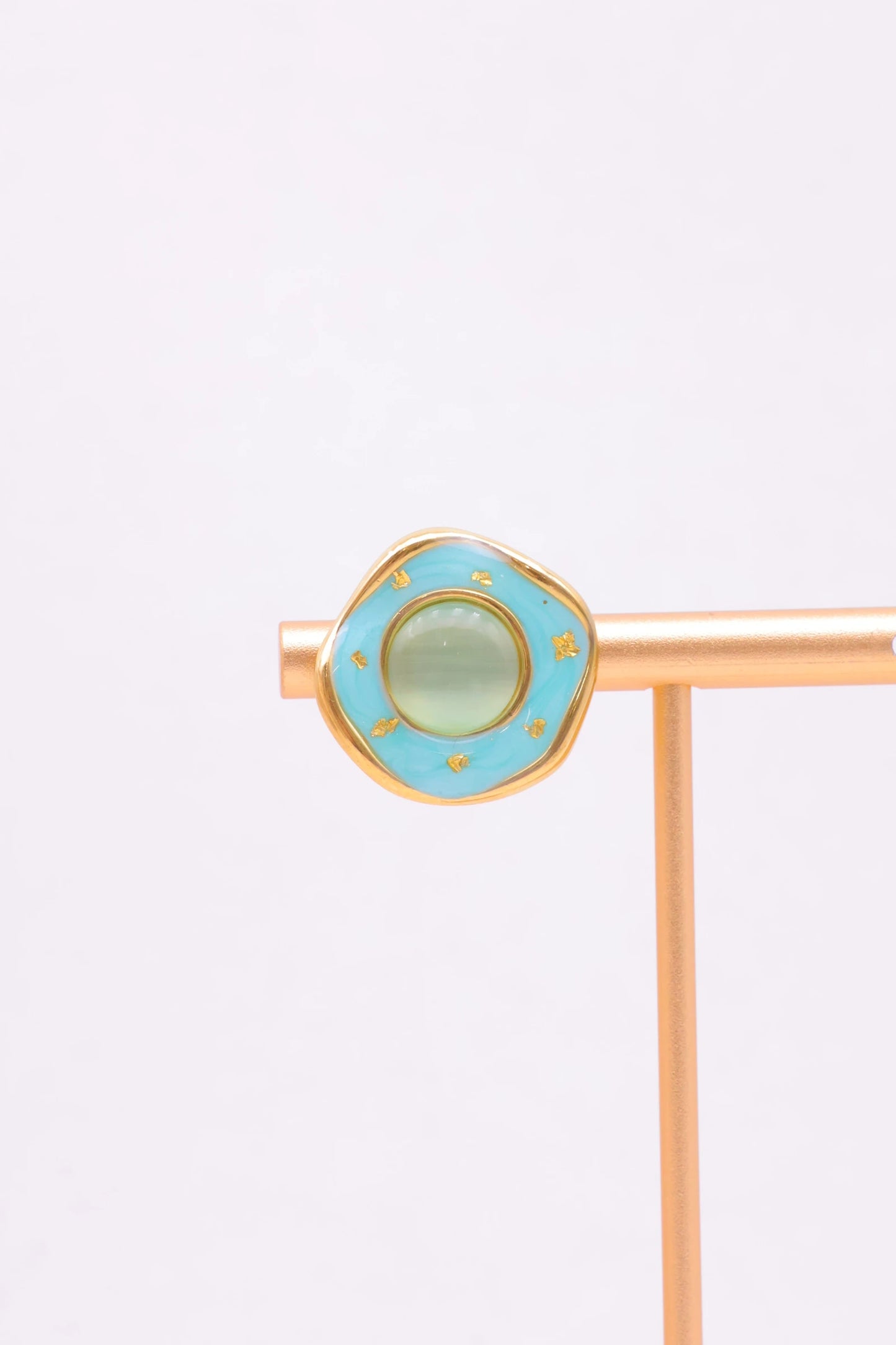 Boucles d’oreilles en acier inoxydable