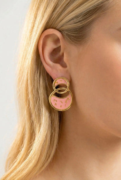 Boucles d’oreilles en acier inoxydable