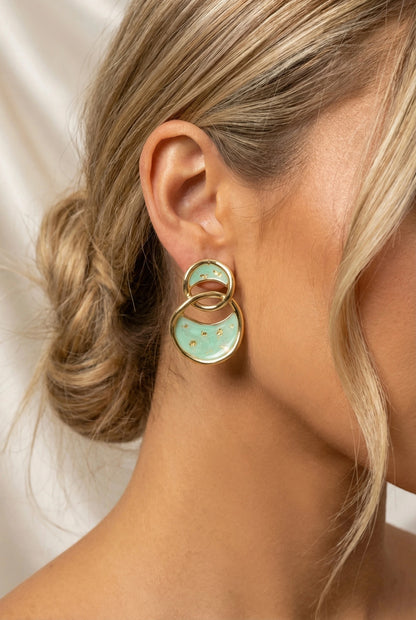 Boucles d’oreilles en acier inoxydable