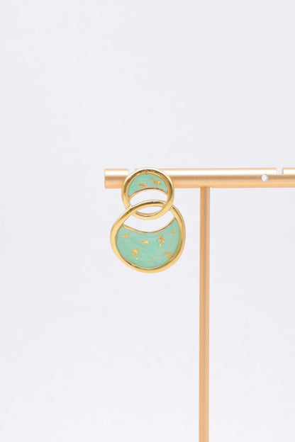 Boucles d’oreilles en acier inoxydable