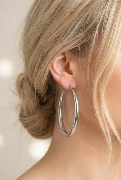 Boucles d’oreilles en acier inoxydable