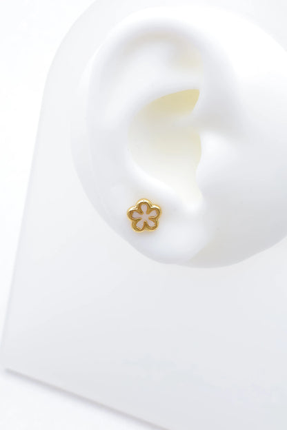 Boucles d’oreilles en acier inoxydable