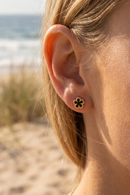 Boucles d’oreilles en acier inoxydable