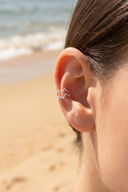 Boucles d’oreilles en acier inoxydable
