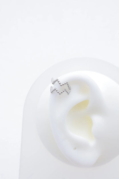 Boucles d’oreilles en acier inoxydable